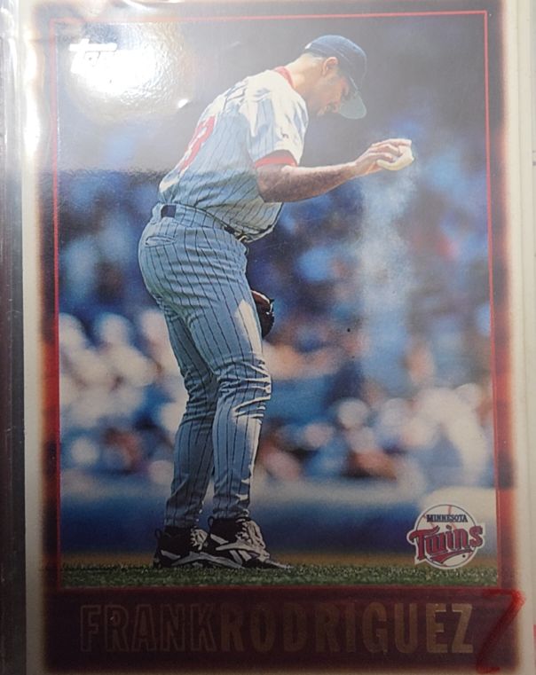 1997 Topps #77 Frank Rodriguez — front