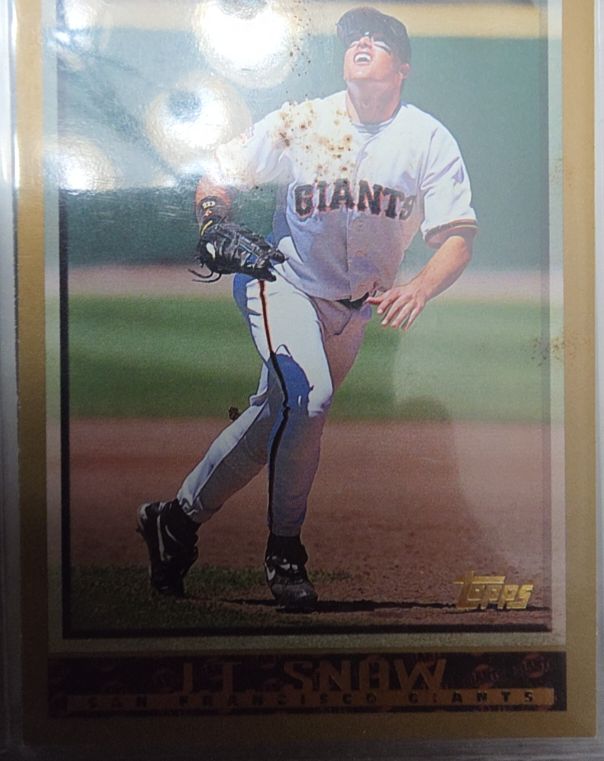 1998 Topps #151 J.T. Snow — front