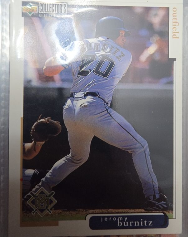 1998 Upper Deck Collector's Choice #403 Jeromy Burnitz — front