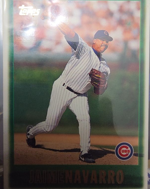 1997 Topps #21 Jaime Navarro — front