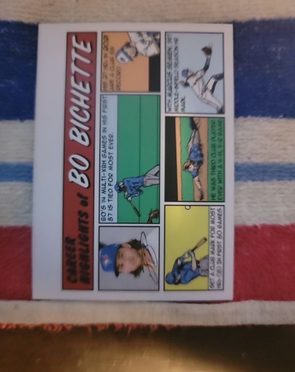 2022 Topps Heritage '73 Topps Comics #73TC-13 Bo Bichette — front