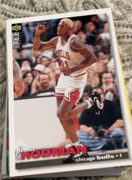 1995-96 Upper Deck Collector's Choice #271 Dennis Rodman — front
