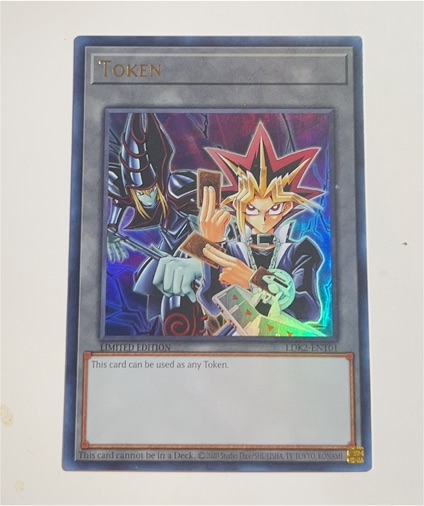 2016 Yu-Gi-Oh! Token #LDK2-ENT01 Yami Yugi — front