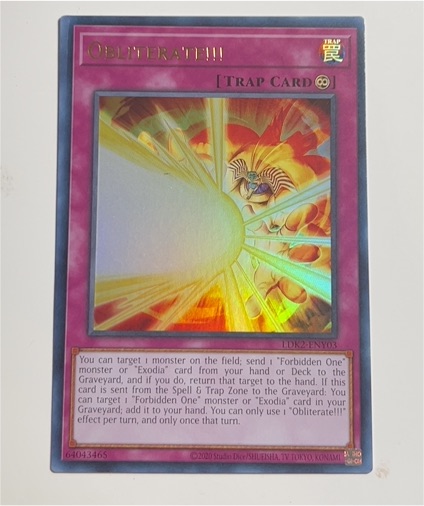 2020 Yu-Gi-Oh! LDK2-ENY03 Obliterate!!! — front