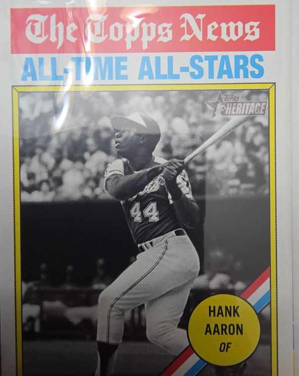 2025 Topps Heritage #346 Hank Aaron — front