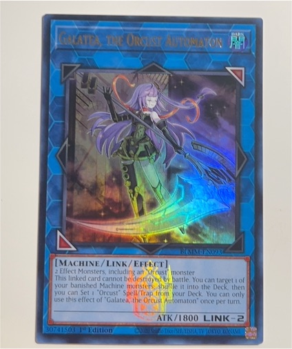 Yu-Gi-Oh! RA03-EN044 Galatea, the Orcust Automaton — front