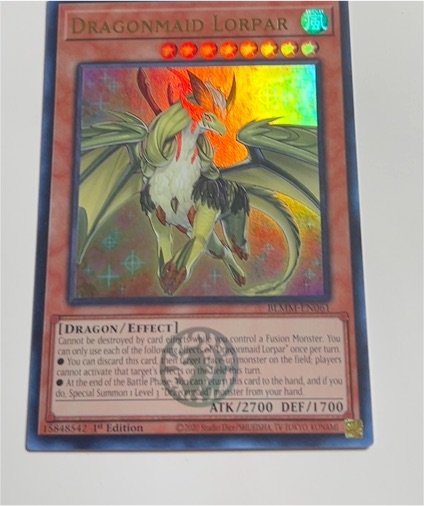 2020 Yu-Gi-Oh! BLMM-EN061 Dragonmaid Lorpar — front