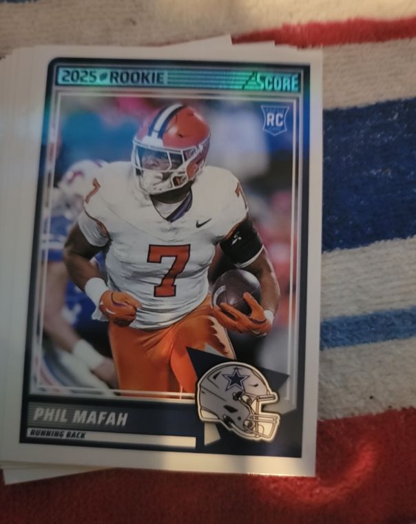 2025 Score #44 Phil Mafah — front