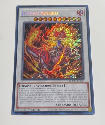 2020 Yu-Gi-Oh! BLMR-EN018 Jurrac Astero — front