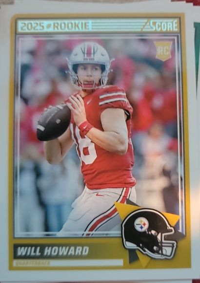 2025 Panini Score #3 Will Howard — front