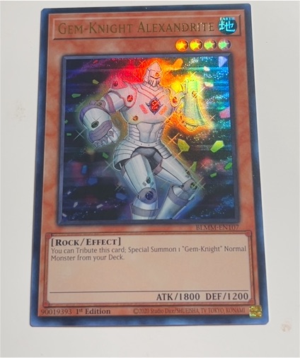 2020 Yu-Gi-Oh! HA05-EN004 Gem-Knight Alexandrite — front