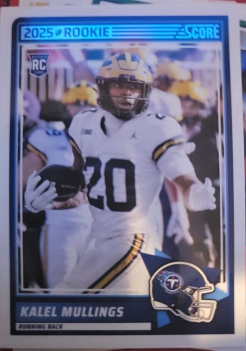 2025 Panini Score #62 Kalel Mullings — front