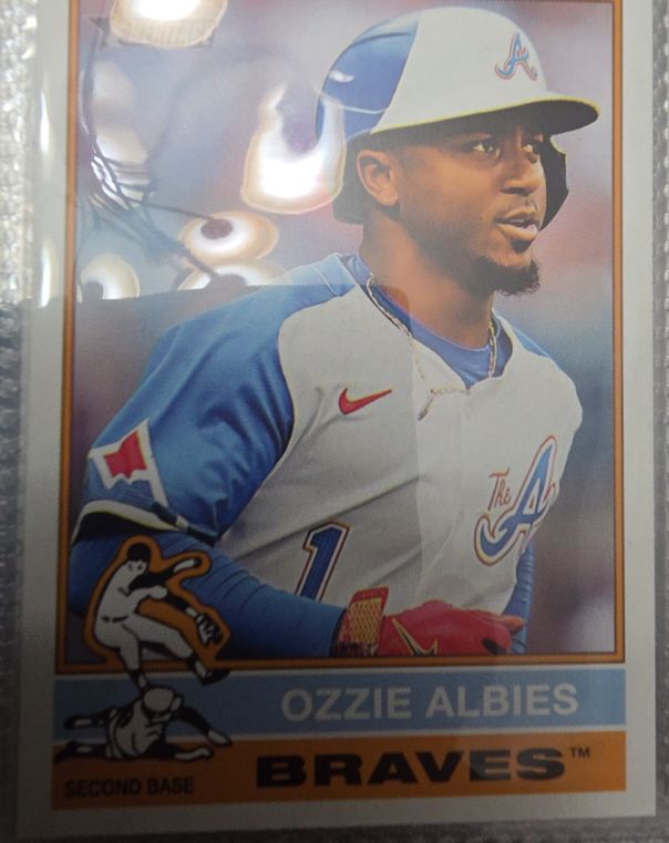2025 Topps Heritage #365 Ozzie Albies — front