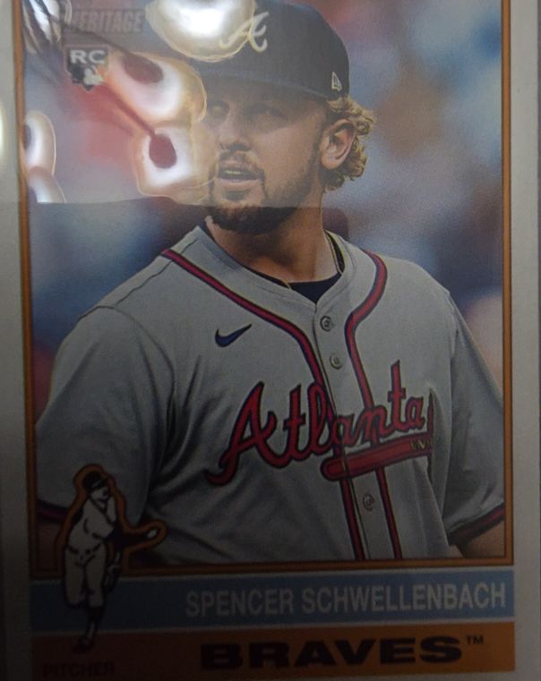 2025 Topps Heritage #58 Spencer Schwellenbach — front