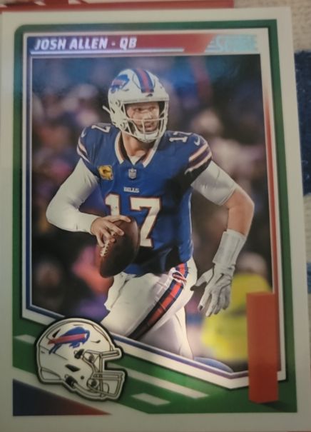 2025 Score #159 Josh Allen — front