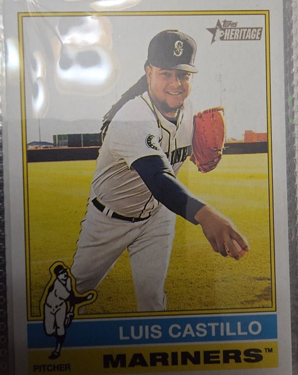2025 Topps Heritage #173 Luis Castillo — front