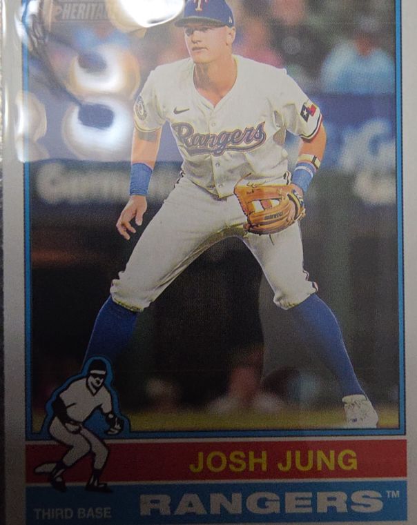 2025 Topps Heritage #355 Josh Jung — front