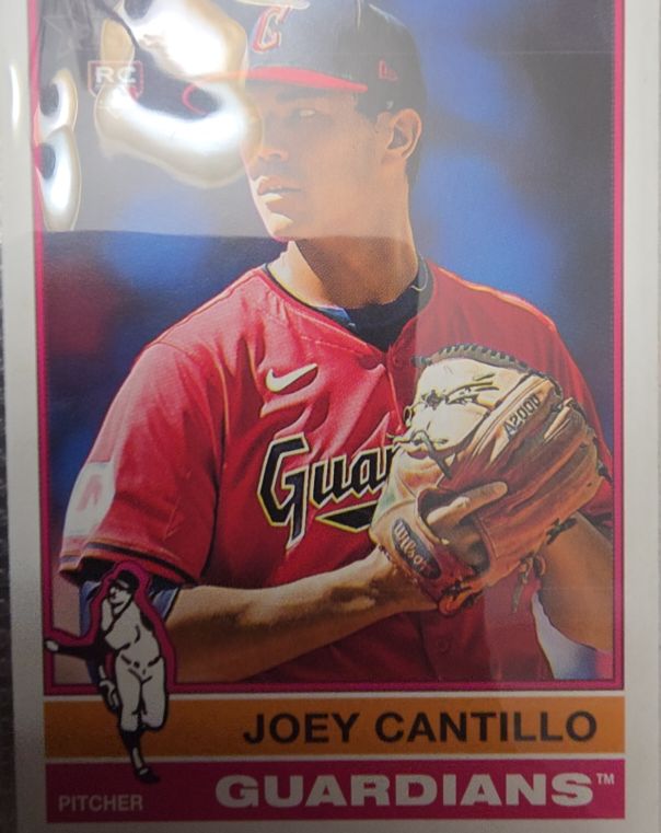 2025 Topps Heritage #104 Joey Cantillo — front