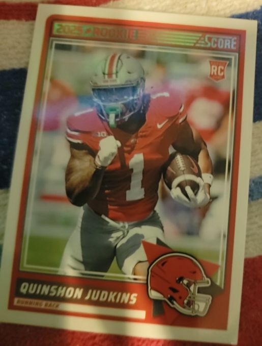 2025 Panini Score #38 Quinshon Judkins — front