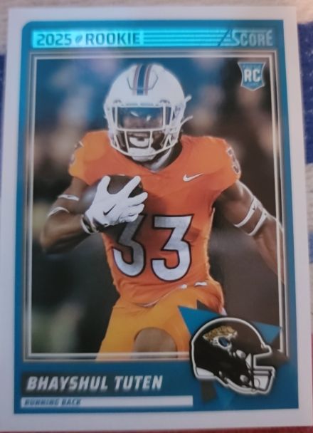 2025 Panini Score #80 Bhayshul Tuten — front