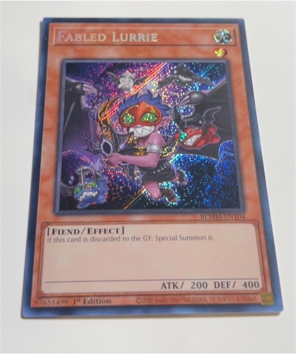 Yu-Gi-Oh! BLMM-EN104 Fabled Lurrie — front