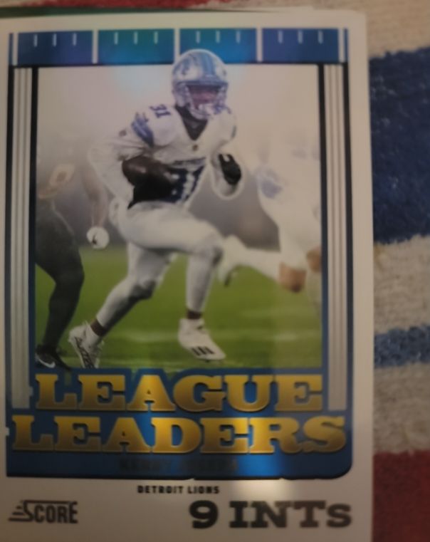 2025 Panini Score #7 Kerby Joseph — front