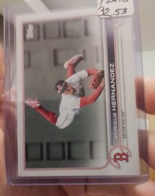 2022 Topps Series 1 #90 Enrique Hernandez — front