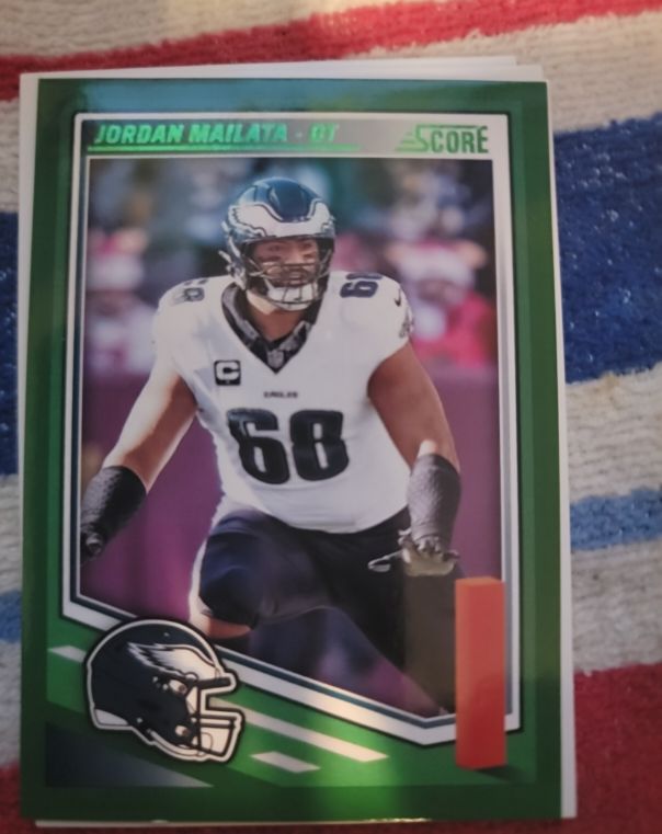 2025 Panini Score #129 Jordan Mailata — front