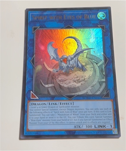 2023 Yu-Gi-Oh! SDWD-EN033 Spirit with Eyes of Blue — front