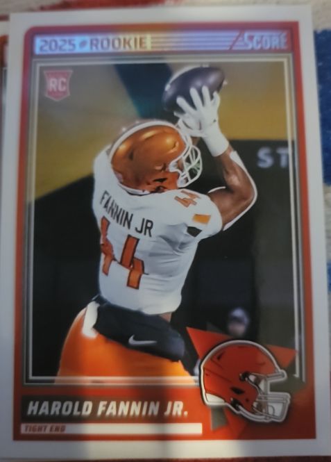 2025 Panini Score #4 Harold Fannin Jr. — front