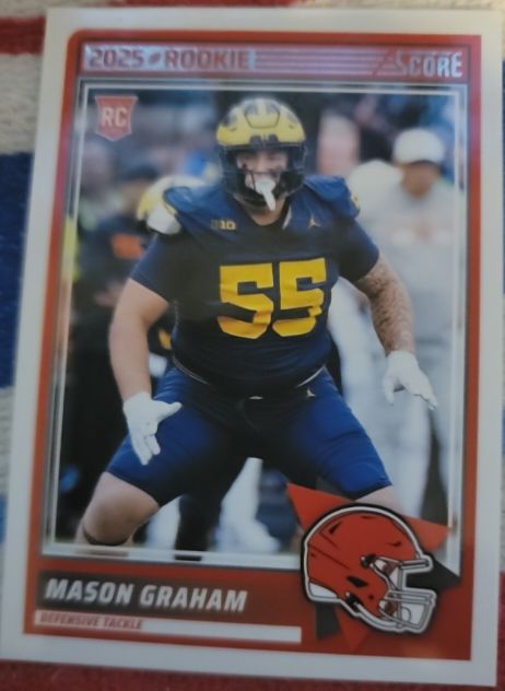 2025 Panini Score #22 Mason Graham — front