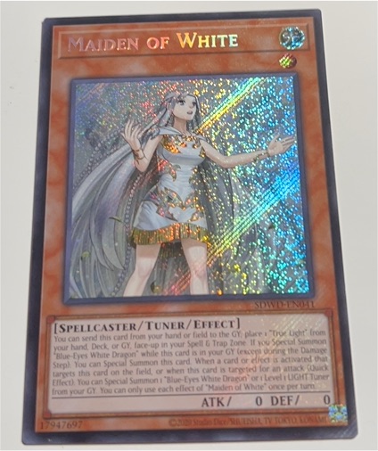 Yu-Gi-Oh! SDWD-EN041 Maiden of White — front