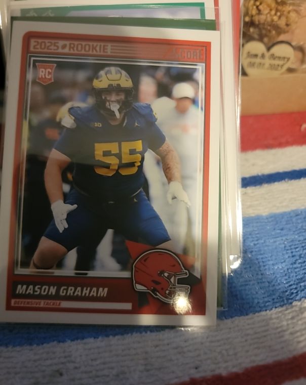 2025 Panini Score #22 Mason Graham — front