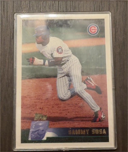 1996 Topps #252 Sammy Sosa — front