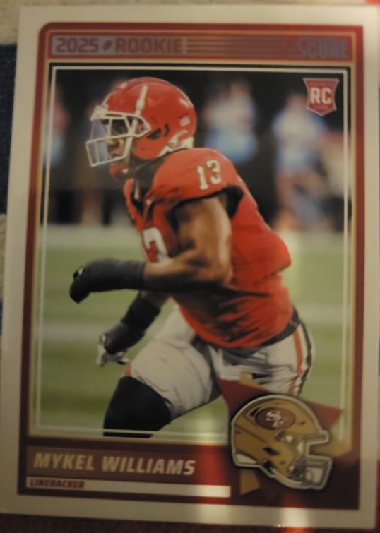 2025 Panini Score #28 Mykel Williams — front