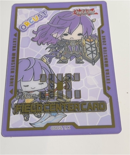 2023 Yu-Gi-Oh! Battles Of Legend: Monster Mayhem Orcust Field Center Card — front