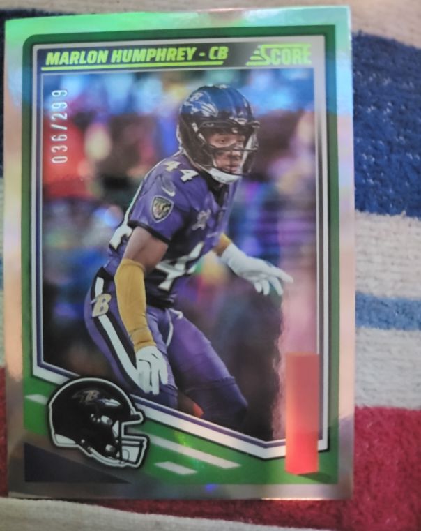 2025 Panini Score #145 Marlon Humphrey — front