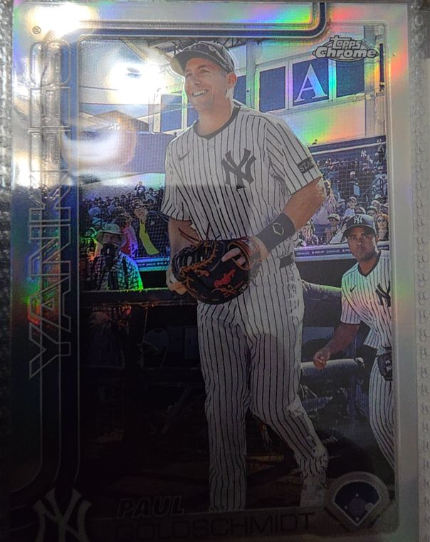 2025 Topps Chrome #168 Paul Goldschmidt — front
