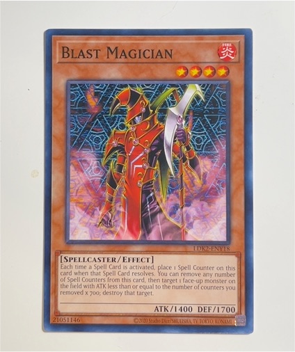 2020 Yu-Gi-Oh! FET-EN020 Blast Magician — front