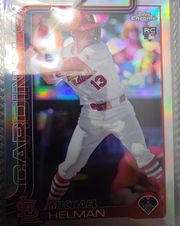 2025 Topps Chrome #104 Michael Helman — front