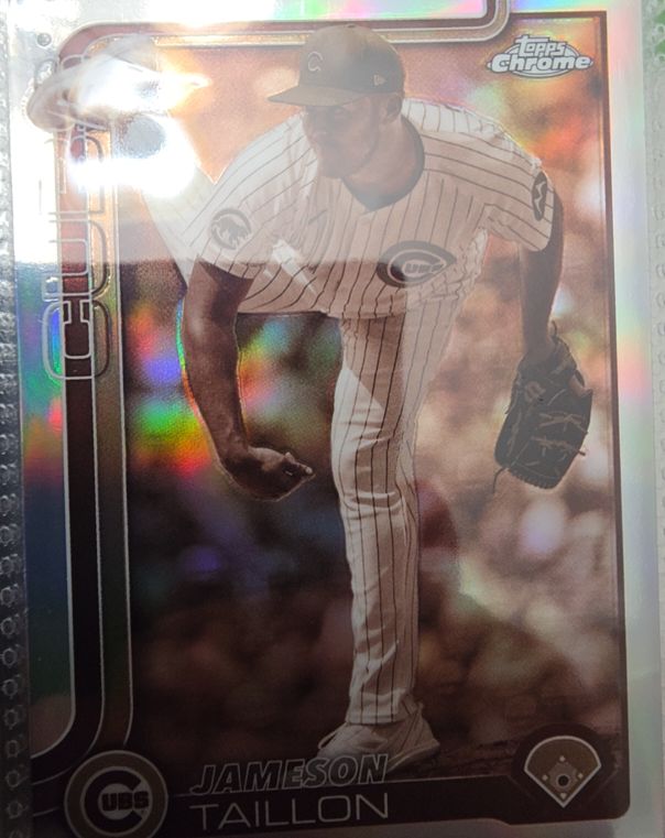 2025 Topps Chrome #33 Jameson Taillon — front