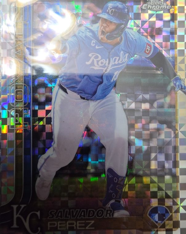 2025 Topps Chrome #114 Salvador Perez — front