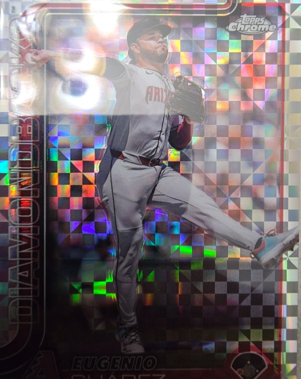 2025 Topps Chrome #48 Eugenio Suarez — front