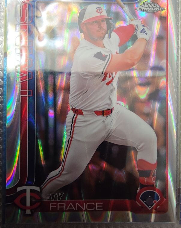 2025 Topps Chrome #228 Ty France — front