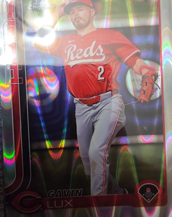 2025 Topps Chrome #237 Gavin Lux — front