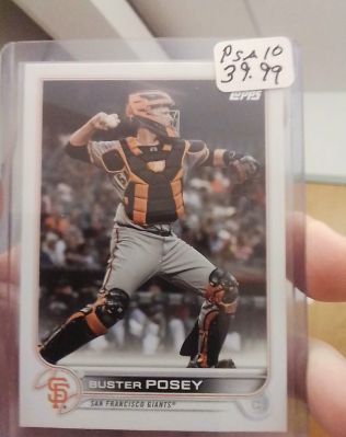 2022 Topps #209 Buster Posey — front