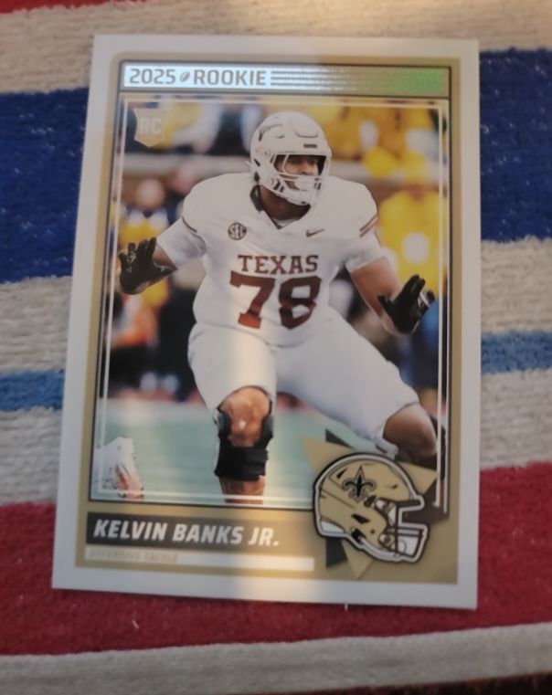 2025 Panini Score #23 Kelvin Banks Jr. — front