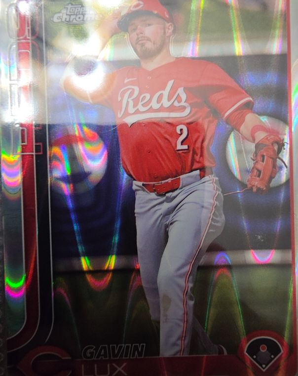 2025 Topps Chrome #237 Gavin Lux — front