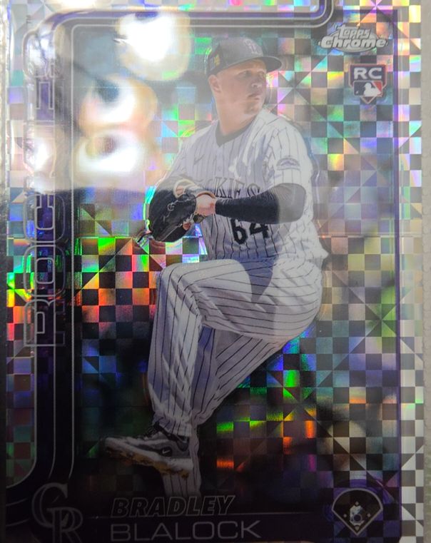 2025 Topps Chrome #289 Bradley Blalock — front
