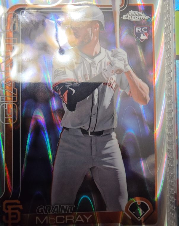 2025 Topps Chrome #116 Grant McCray — front